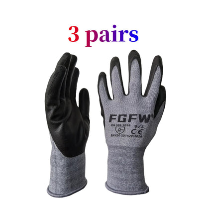 Touchscreen Nitrile Work Gloves – EN388 Level 4 Abrasion